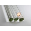 Devardi Glass Thick Boro Rods, 3 Clear 24mm Glass Rods,