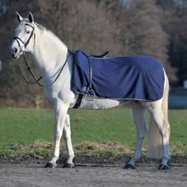 Waldhausen Fleece Ausreiten blanket Economic - Navy, WB