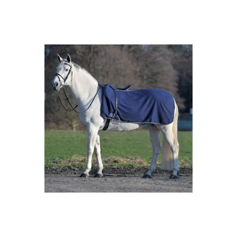 Waldhausen Fleece Ausreiten blanket Economic - Navy, WB