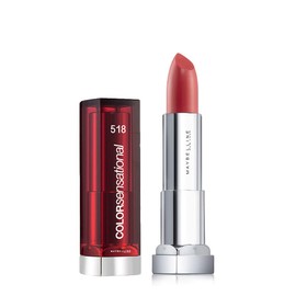 Maybelline Color Sensational Lipstick A State Your Color Collection 518 Brown Red Creamy