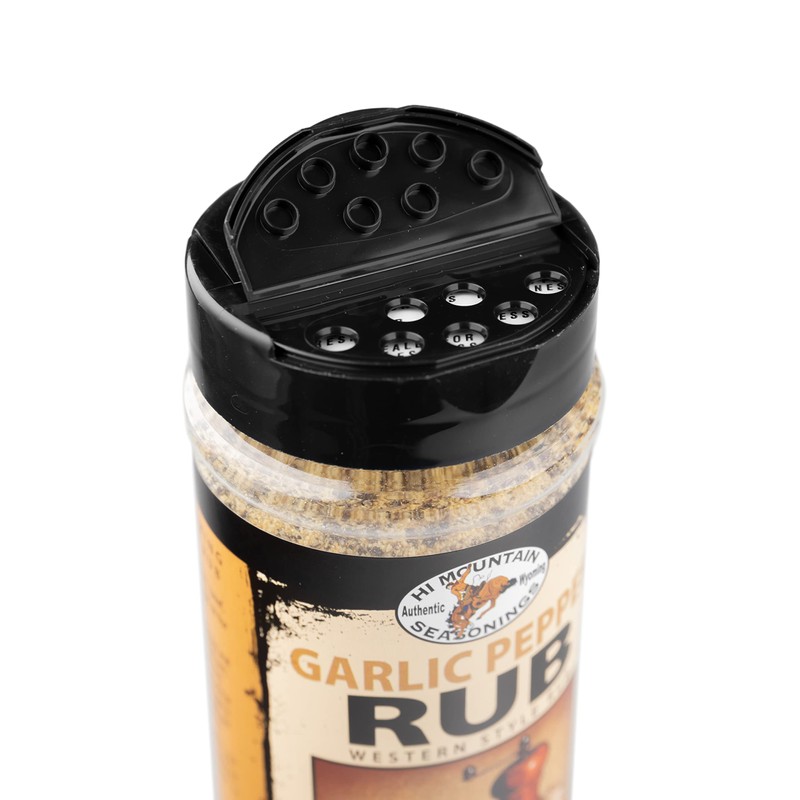 Hi Mountain Seasoning -- GARLIC PEPPER GRILL RUB