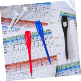 BIUDECO Pcs Golf Pencils Portable Non-Sharpening for Scoring Sketching Writing Plastic Golf Accessories