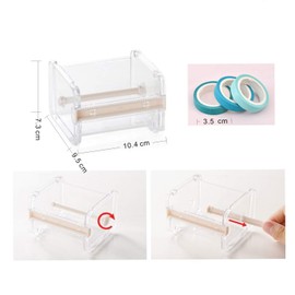 40 Rolls Washi Tape Set with Washi Tape Cutter, 7.5 mm Washi Tape Colourful, Decorative and Writeable for Children DIY Craft Book Scrapbook Decoration and Packaging a Gift