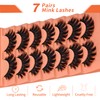 Fluffy Lashes False Eyelashes 18mm Lashes Full Volume Long Wispy