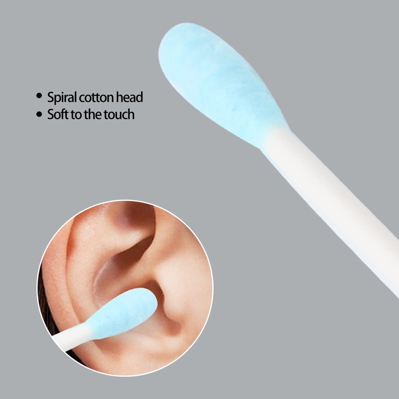 Hisopo de doble punta, hisopo de maquillaje suave de aplicación