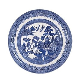 Churchill Blue Willow Plate 10" (Set of 6)