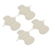 4Pcs Reusable Feminine Pads Washable Cotton Leak Proof Breathable Skin