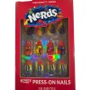Taste Beauty NERDS Candy 18 Press-On Nails Long Almond Glossy