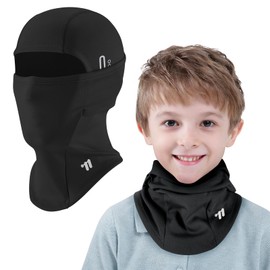 ICOCOPRO Children's Balaclava, Black 1
