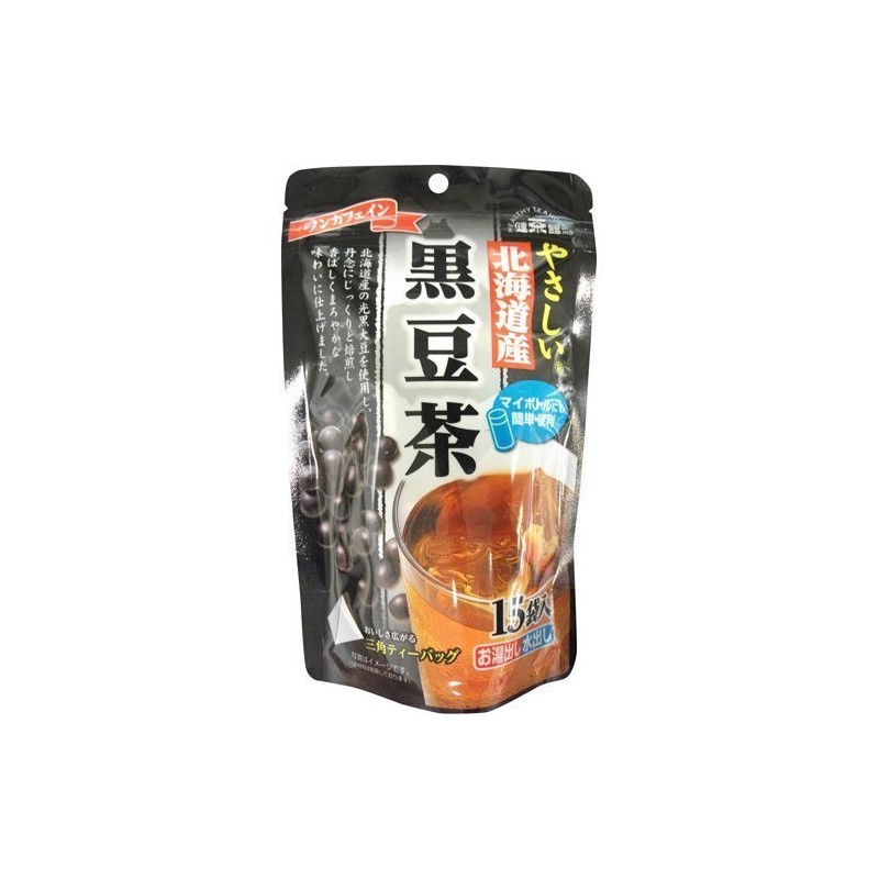 Kenjakan Gentle Hokkaido Black Bean Tea 15 PTT 2.3 oz