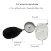 Aplicador Para Cabello Fibras Capilar Atomizador Bomba Polvo