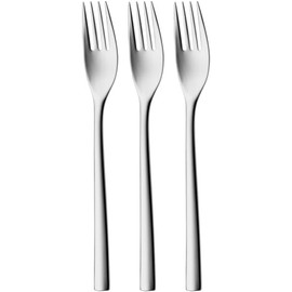 Silit Trend Dinner Fork Set, 21 cm, 3 Pieces, Polished Stainless Steel, Rustproof, Durable, Scratch-Resistant, Dishwasher Safe