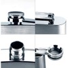 DealKits 2 X stainless steel hip flask & funnel 8