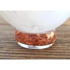 ORGONE CARNELIAN GEMSTONE SPHERE STAND AND WORRY STONE ORGONITE