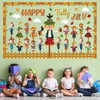 Fall Bulletin Board Decorations Set Fall Classroom Decoration Autumn Scarecrow