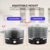 Elite Gourmet EFD319 Food Dehydrator, 5 BPA-Free 11.4" Trays Adjustable