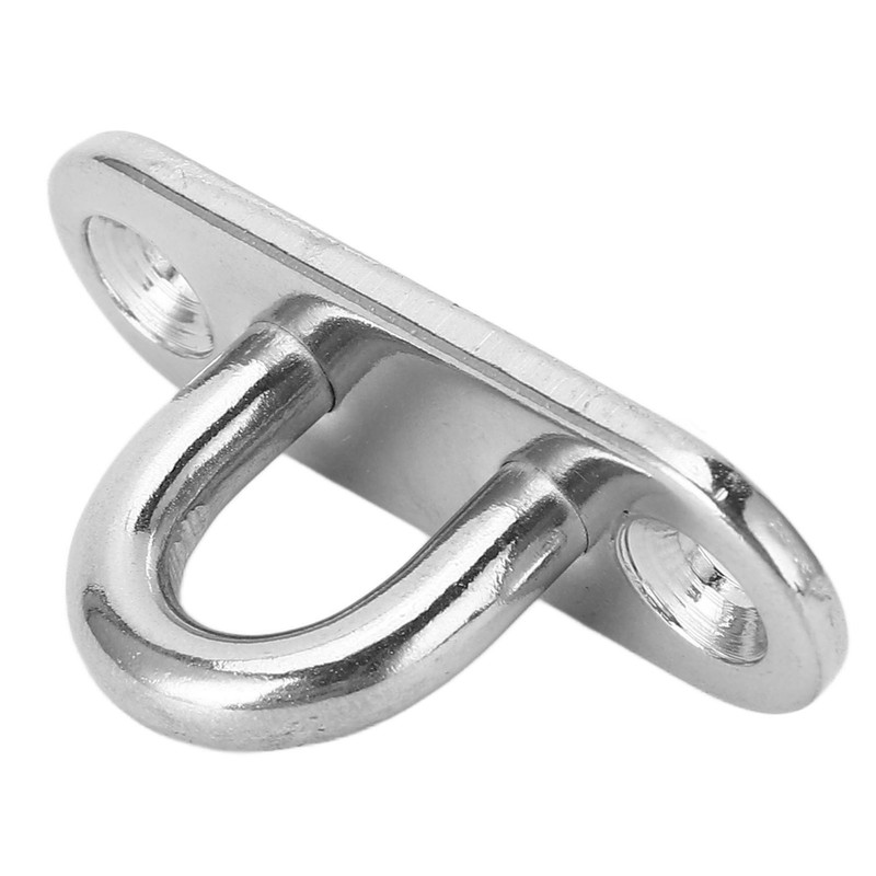 4Pcs Staple Ring Hook Stainless Steel Rugged 800LB High Strength