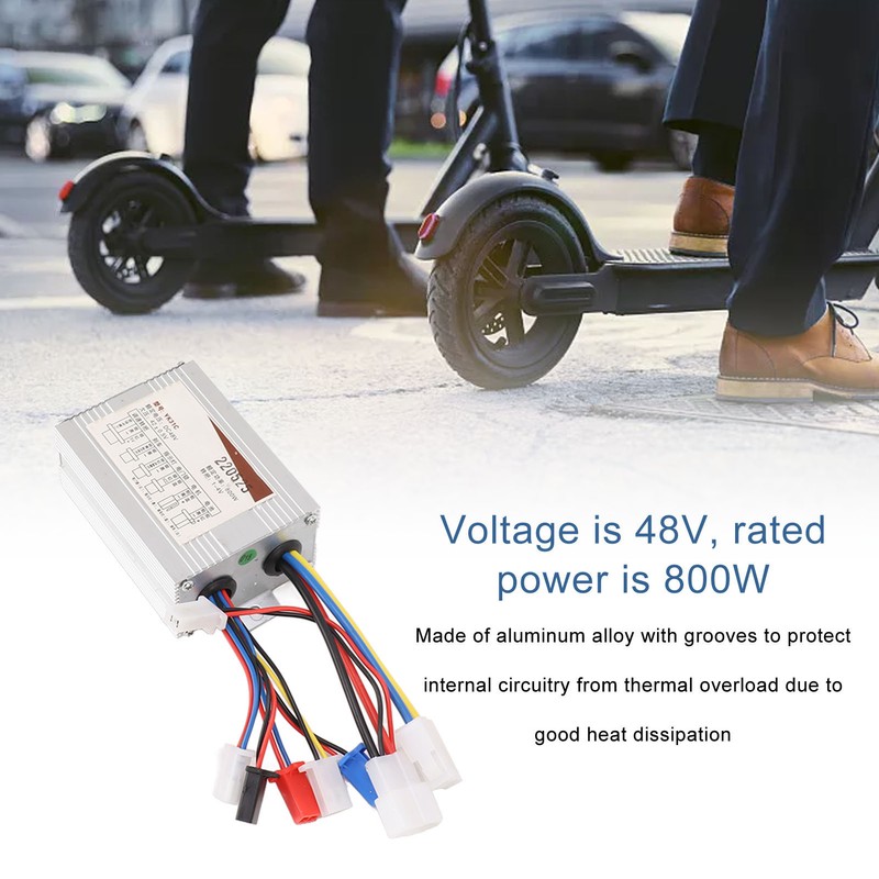 48V 800W Brushed Controller Aluminum Alloy Motor Speed Brush Controller
