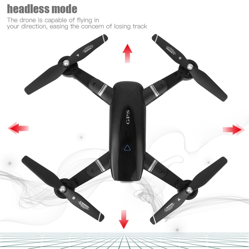 S167 RC GPS Drone High Definition Wide Angle Camera Folding