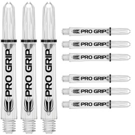 Target Pro Grip Set of 3 Clear Dart Shafts