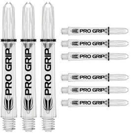 Target Pro Grip Set of 3 Clear Dart Shafts