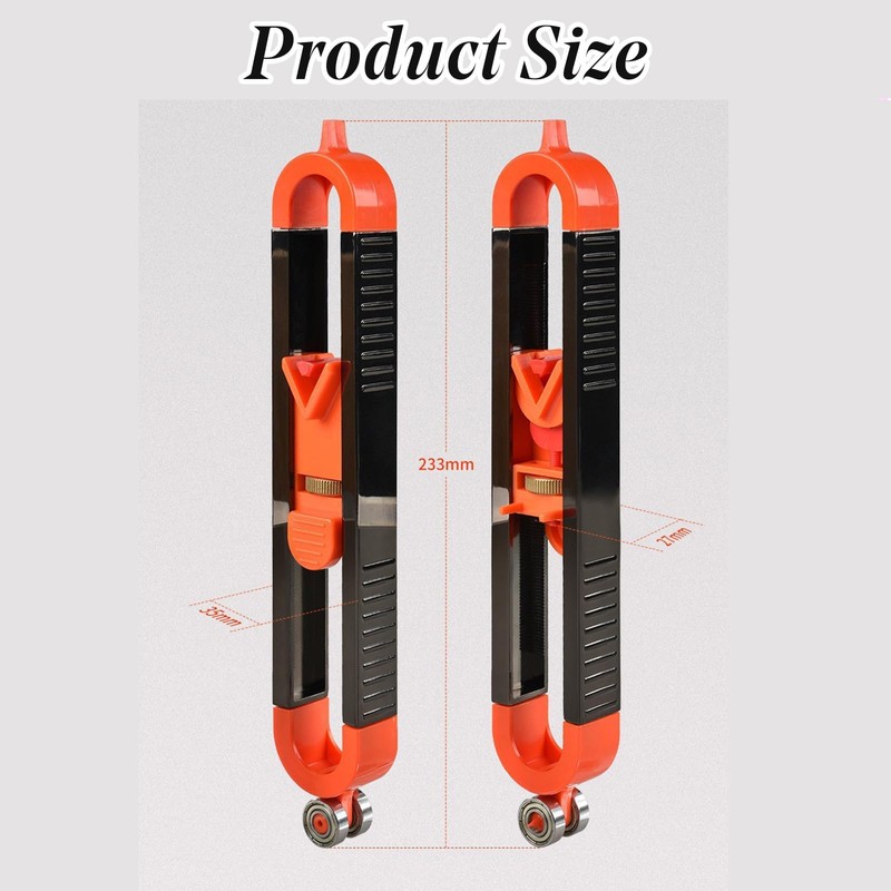 Contour Gauge with Lock - Precision Shape Duplicator Tool for