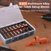 Neitra Router Table Setup Blocks Woodworking - 8pcs Aluminum Alloy