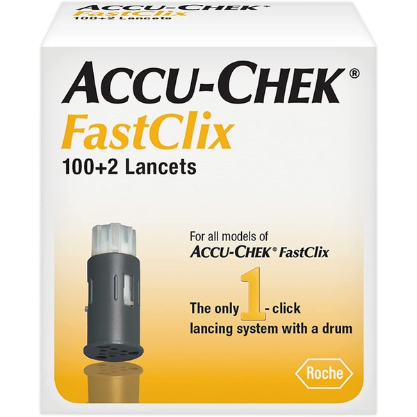 Accu-Chek, Fastclix Lancets 102, 1 Count