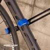 GORIX Bicycle Front Wheel Holder (Secures Front Wheel Rear) Fixed