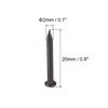 uxcell Hardware Nails Carbon Steel Point Tip Wall Cement Nail