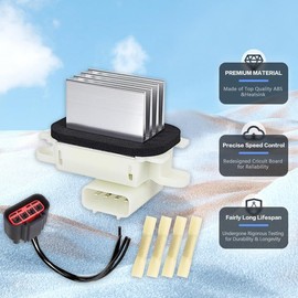 CTIMF - Módulo de control HVAC Resistencia de motor soplador con conector WPT688 arnés de cables compatible con Ford Expedition F150 Lobo Lincoln Navigator Mark LT 2009-2017 reemplaza BL3Z-19E624-A