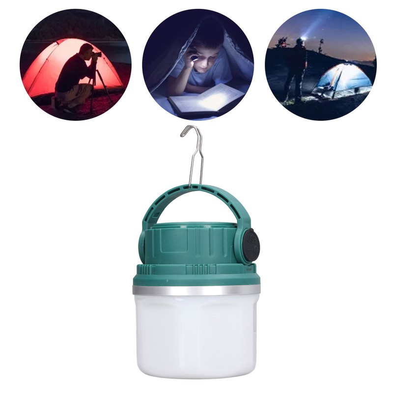 LED Camping Light Portable 360° Uniform Soft Light Emergency Camping