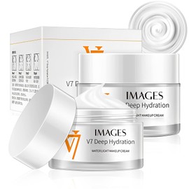 Rednow V7 Crema hidratante, crema de maquillaje V7 de hidratacin profunda, crema hidratante facial V7 Corea para todo tipo de piel, crema natural...  