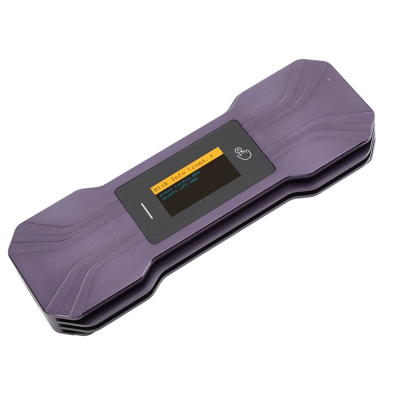 SSD Enclosure M.2 NVMe Visual Smart Mobile External Case 10