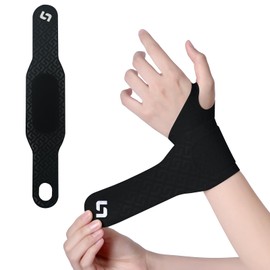 Wrist Supporter, Ultra Thin, 0.04 inches (0.99 mm), Lightweight and Soft, Tendon Sheath, Joints, Stabilizing Protection, Wrist Supporter, Thin, Injury Prevention, Lightweight, Breathable, Sweat