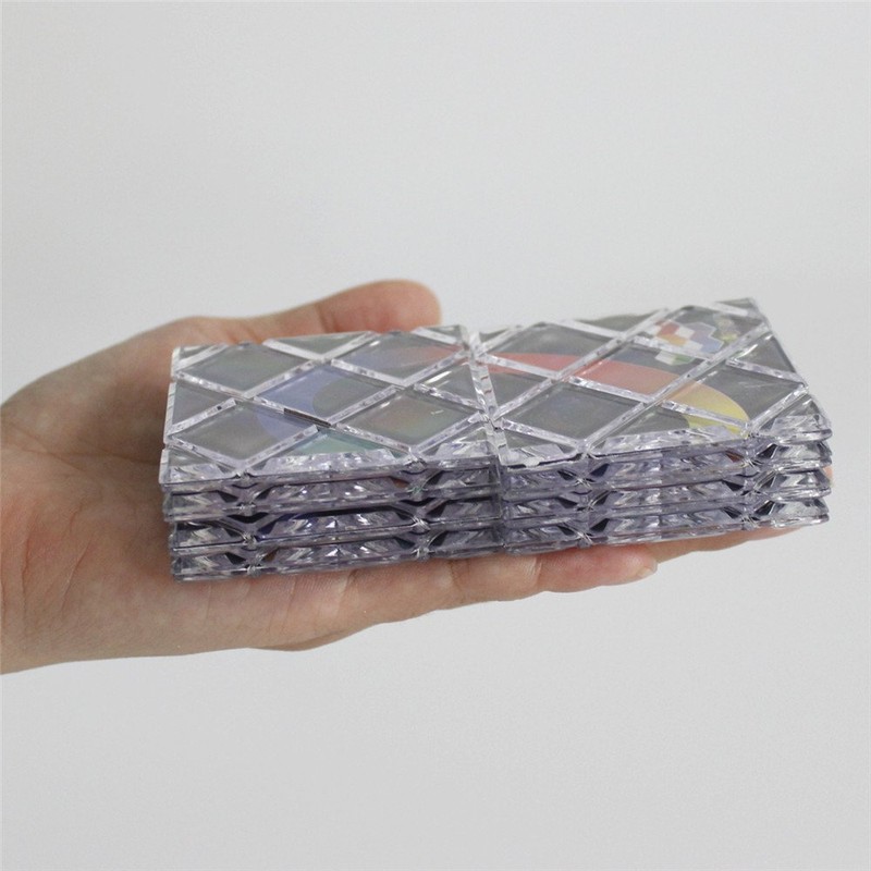 Oostifun LingAo 8-3 - Puzzle Magic Cube zerklüfteten Schwarze Ringe