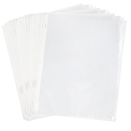 Sheet Protectors Fits Letter Size 8.5 x 11 Inch Highlight Transparent Acid-Free Top Load for 3 Ring Binder 50 Sheets CB0150