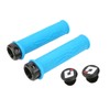Bike Handlebar Grips Lightweight Rubber Anti Skid Handle Bicycles Grip