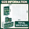 100 Packs Pocket Tissues Facial Tissues Wallet Size Travel Tissues