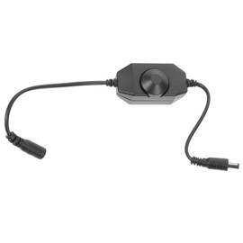 SEWACC Regulador de Intensidad para Tira LED Perilla Giratoria, Controlador de Luz para Lámparas de Mesa y Luces LED de Cuarto, Ajuste de Brillo Fácil