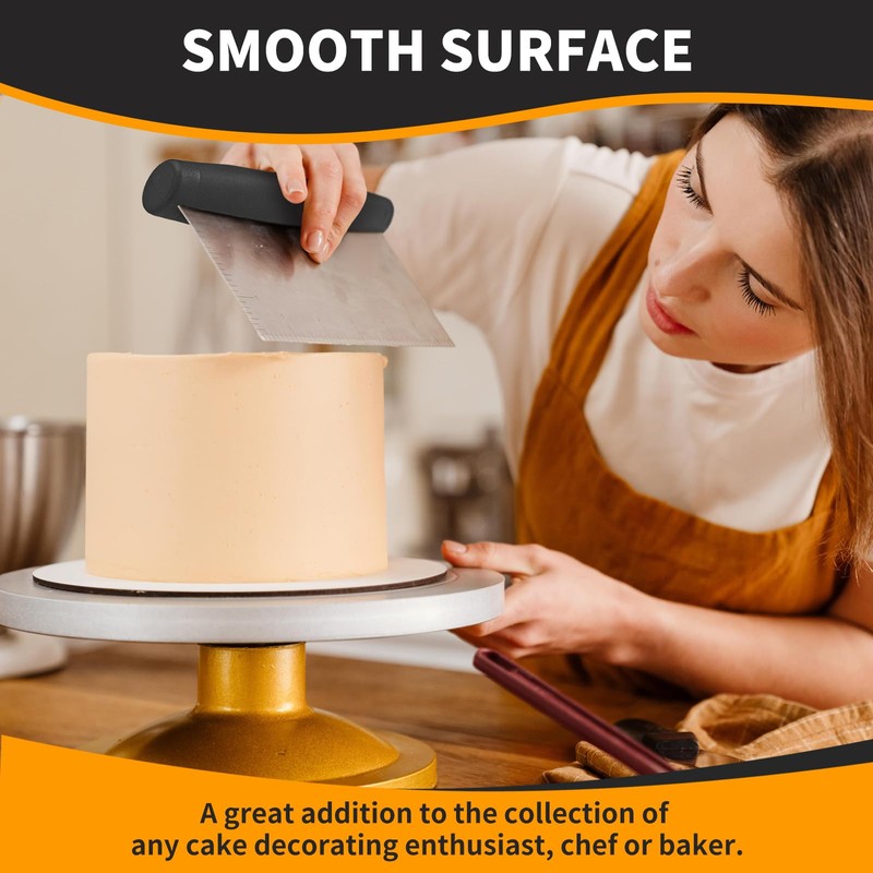 ALLTOP Bench Scraper & Chopper for Kitchen - Ideal Baking