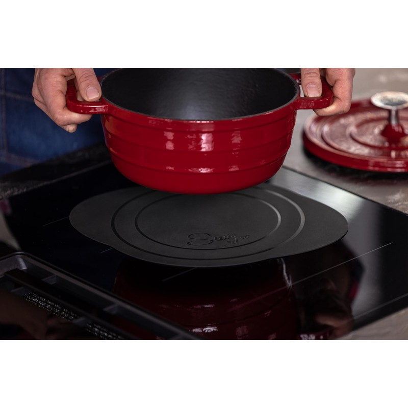 Sallys Induktionsmatte Oval und Eckig - Induktionskochfeld | Antirutsch |