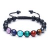 7 Chakra Bracelet with Real Stones - GENASTO Healing Crystal
