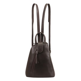 Lloyd Baker London Genuine Leather Backpack, Real Leather Backpack for Women, Daypack, Women’s Leather Backpack, Compact Handbag, BHIWANI (BROWN)