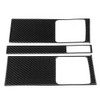 3Pcs Center Console Air Vent Cover Frame Carbon Fiber Outlet