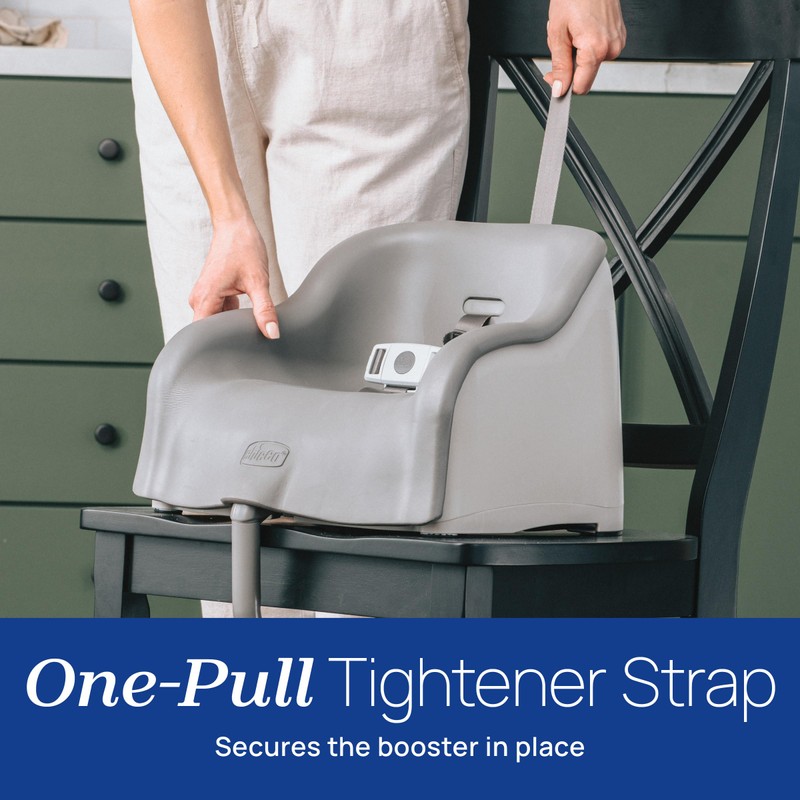 Chicco Cinch Clamping Booster Seat with Quick Set Up, Easy-to-Clean