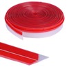 Orghtin T-Shaped Silicone Seal Strip, Clear Door Sealer Weather Stripping,