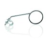XLC Unisex – Erwachsene Fahrrad-Spiegel MR-K05, Silber, 75 mm