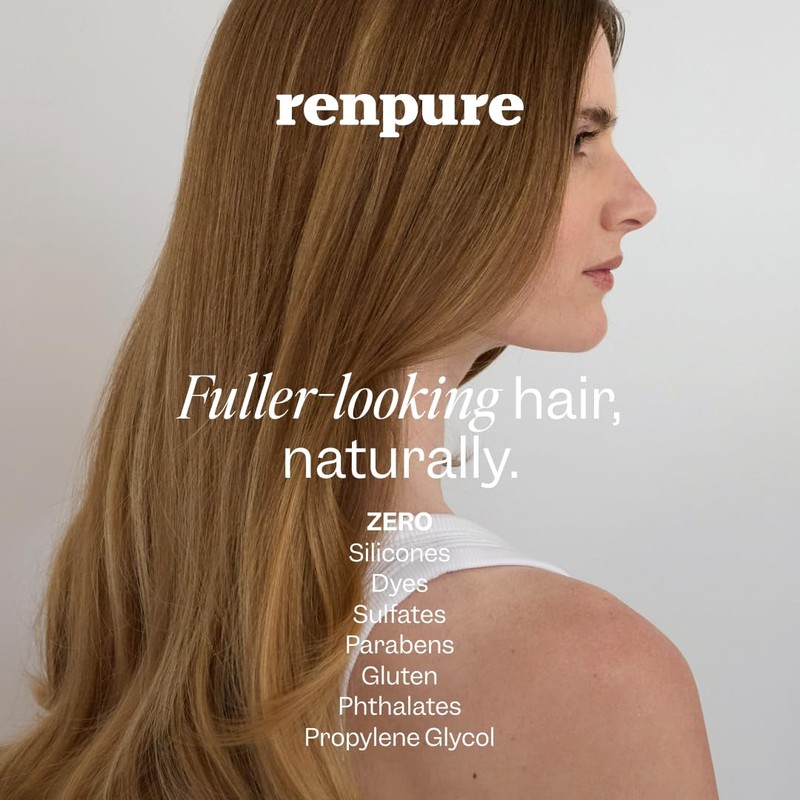 Renpure Biotin & Collagen Leave-In Conditioner Treatment - For Fuller,