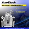 AutoShack Front Left Brake Caliper Assembly with Bracket Replacement for